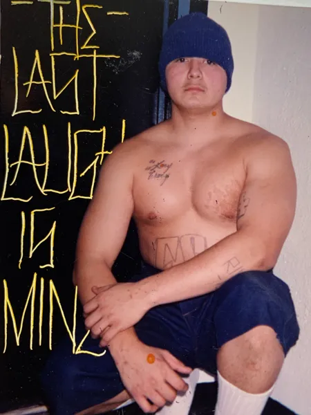 Jamie “Lazy” Morales provided this self portrait from the ealy 1990's.